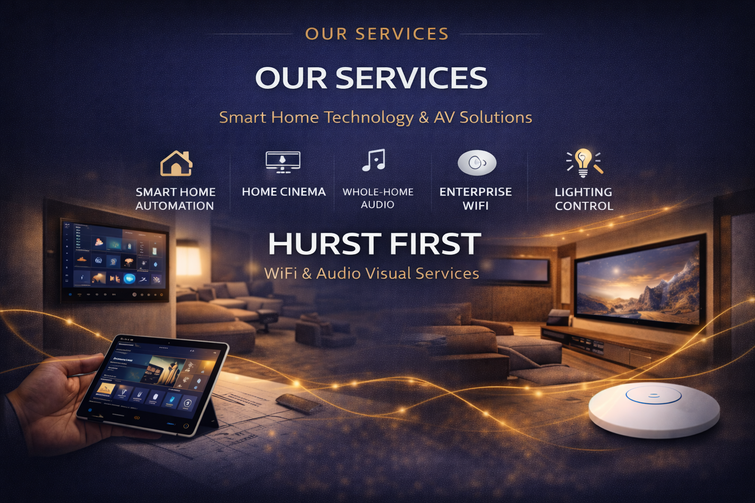 Security camera installation and clean cabling in Dubai