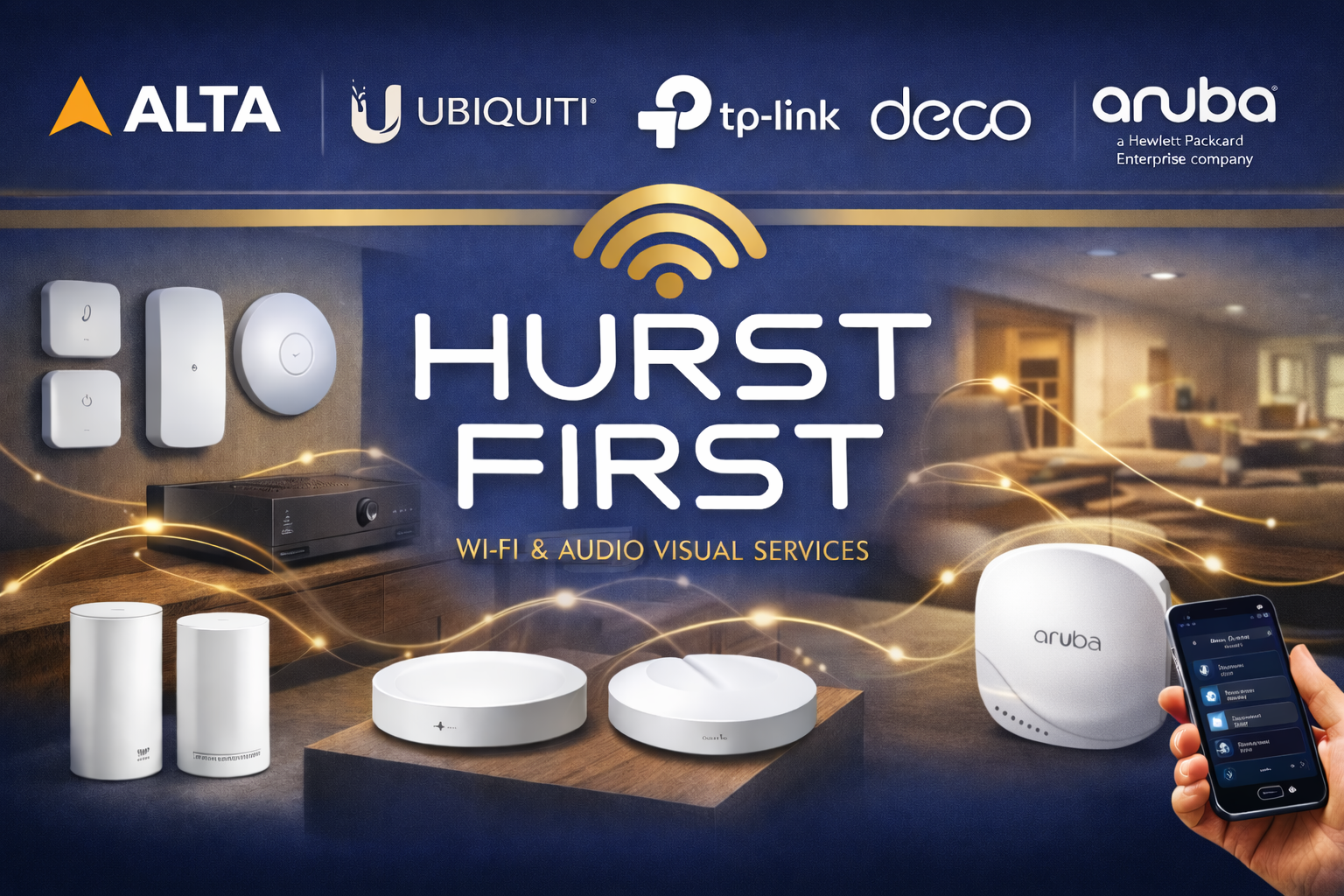 Premium residential WiFi installation in Dubai (whole-home coverage)